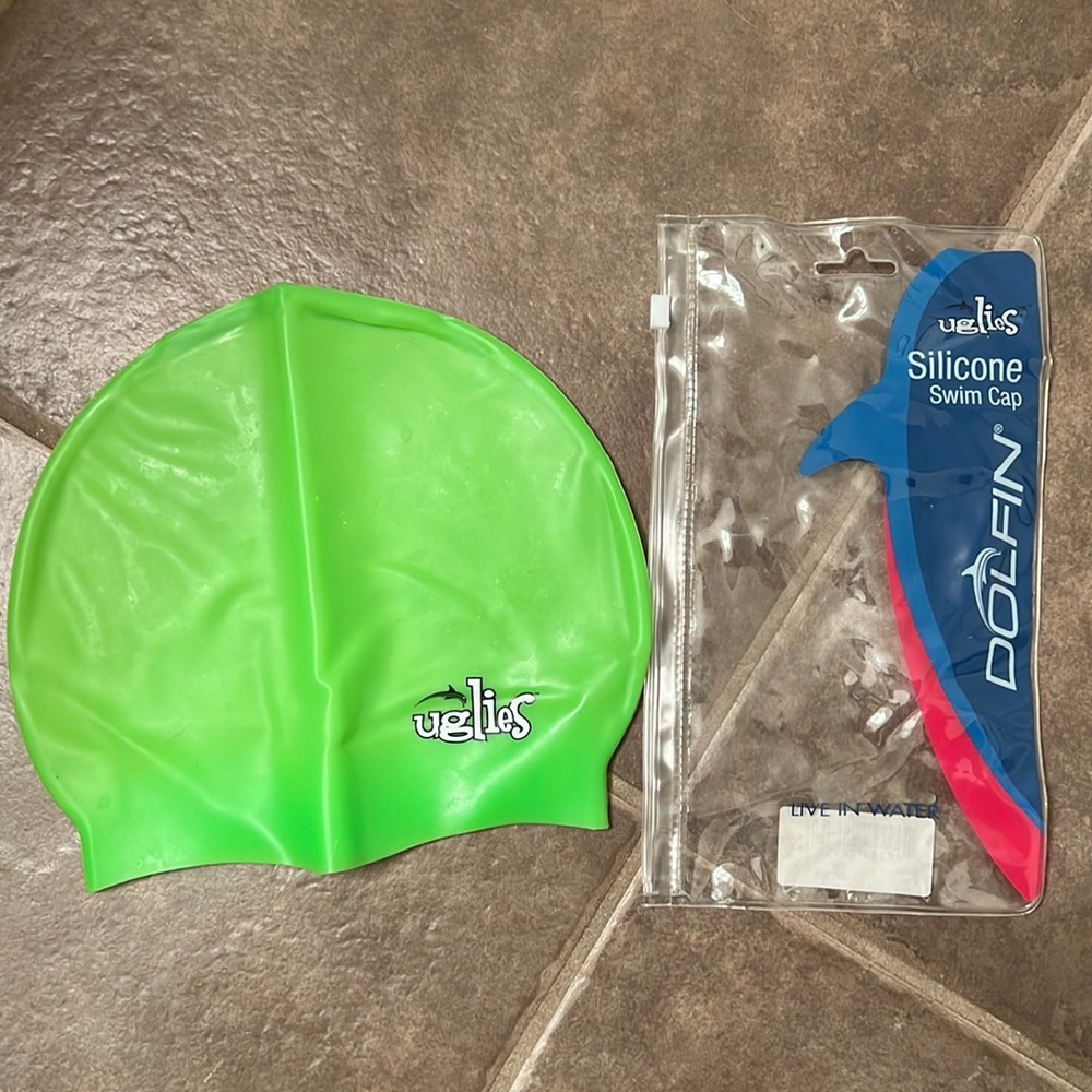 Uglies silicone swim cap